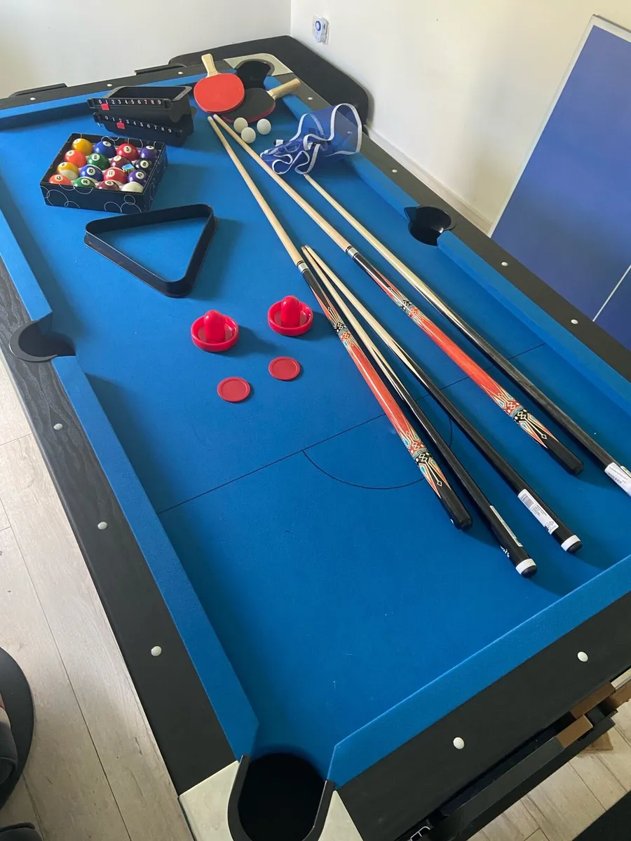 7ft Multi Game Revolver Table - Image 4