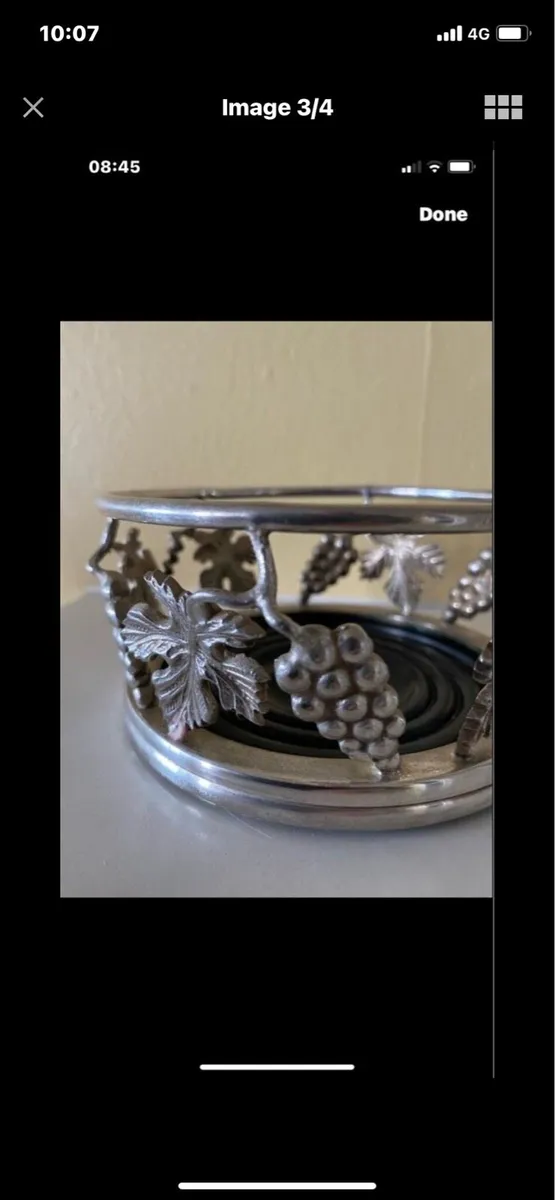 Vintage Wine Bottle Coaster - Image 3