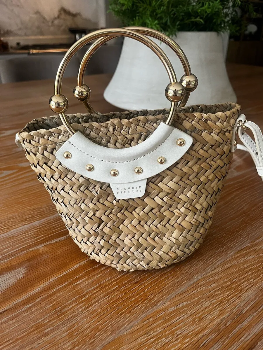 Beautiful Claudie Pierlot bucket basket bag - Image 1