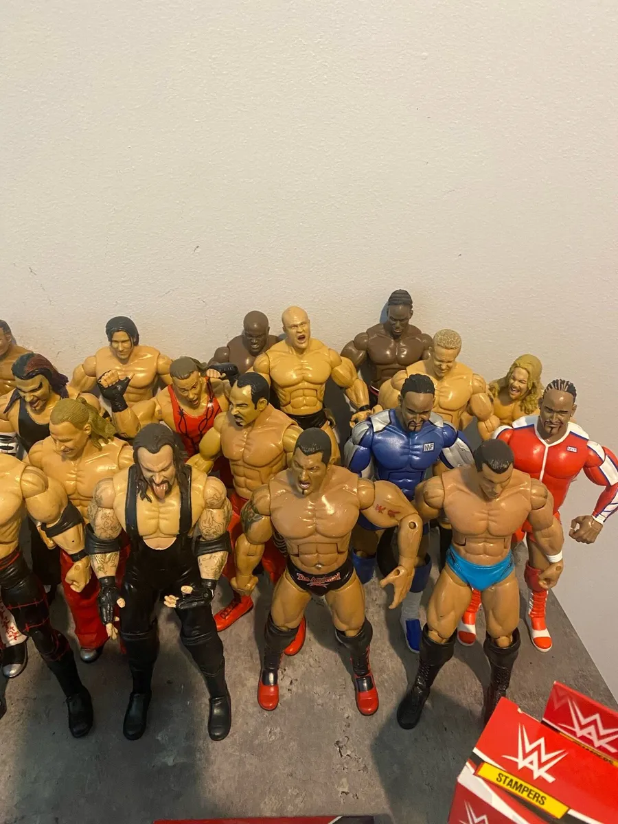 WWE Wrestling Figure Bundle Collection - Image 3