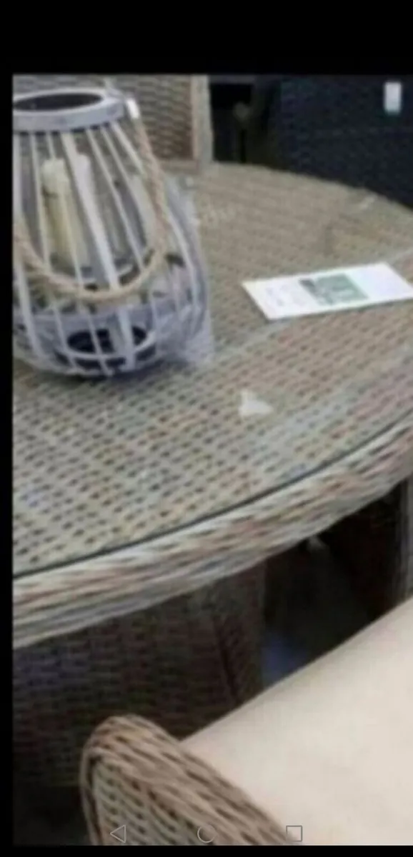 **CLEARANCE** Brand New Basket Rattan 6 Seater - Image 3