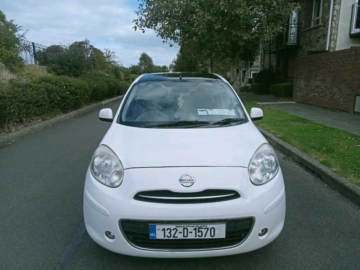 132 Nissan micra .2DIG NCT 11/25 TAXED - Image 2