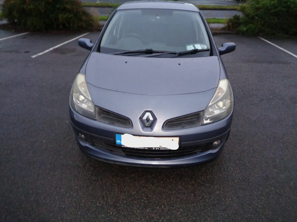 2007 Renault Clio 1.1  petrol  NCT'd - Image 1