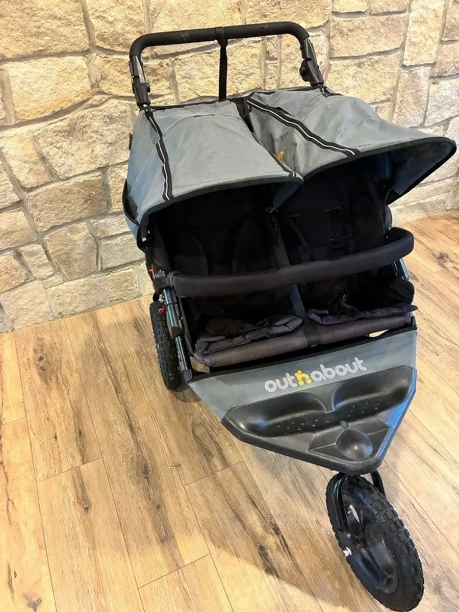 Out n about little nipper double buggy - Image 2