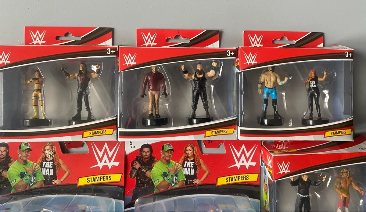 WWE Wrestling Action Mini Figure Collection Boxed - Image 2