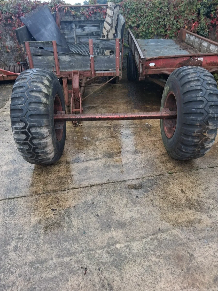 trailer axle, tractor trailer - Image 1