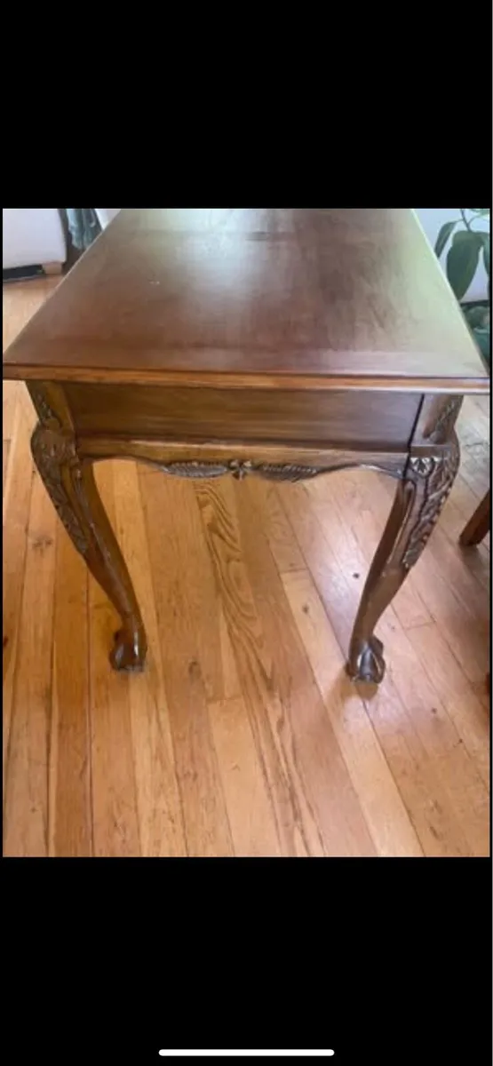 Vintage Style Writing Desk / Sideboard - Image 3