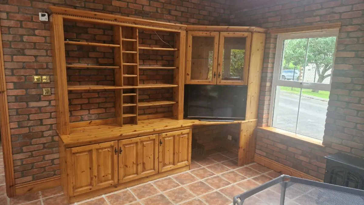 TV unit shelving, storage - Image 1