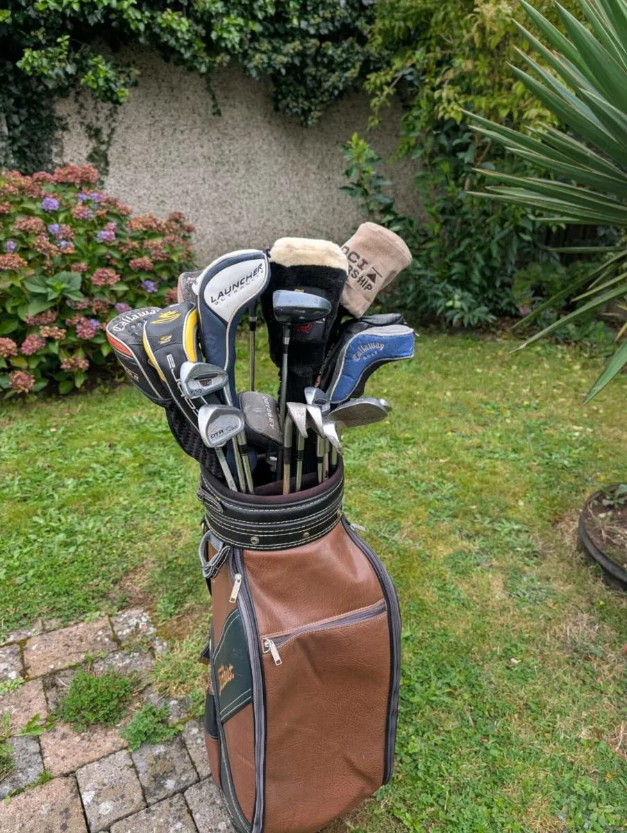 Fully loaded set of adult Golf clubs pings oddyssy - Image 3