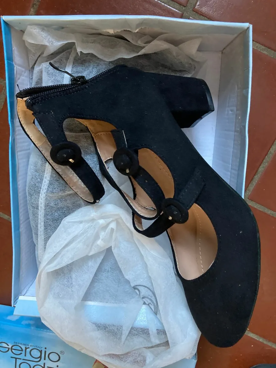 Ladies Block heeled Strappy shoes - Image 4