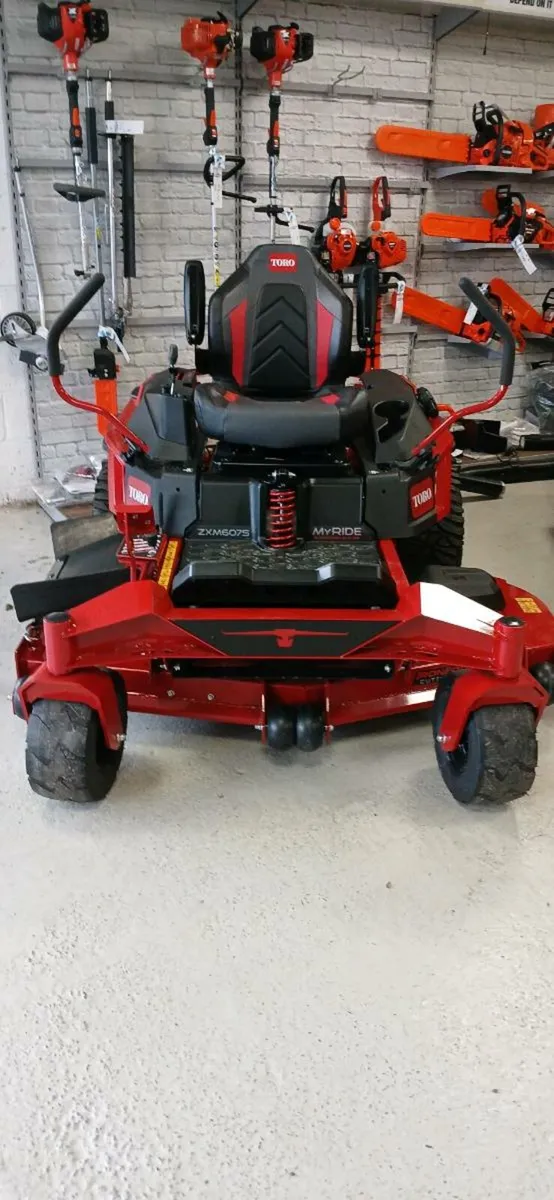 Toro 61" zero turn mower - Image 1