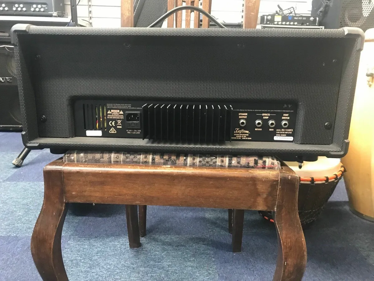 Kustom KG100HFX Amp Head - Image 3