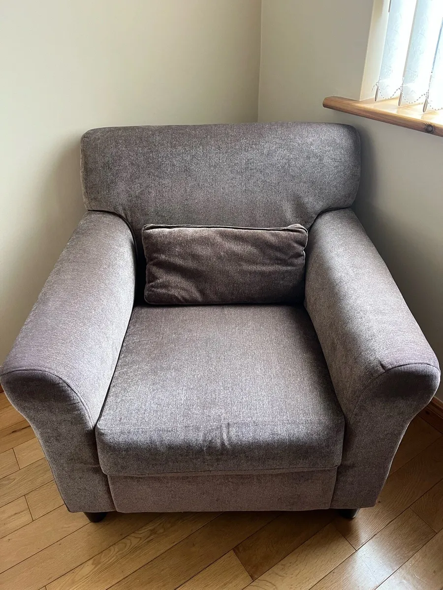 2 seater & corner armchair - Image 2