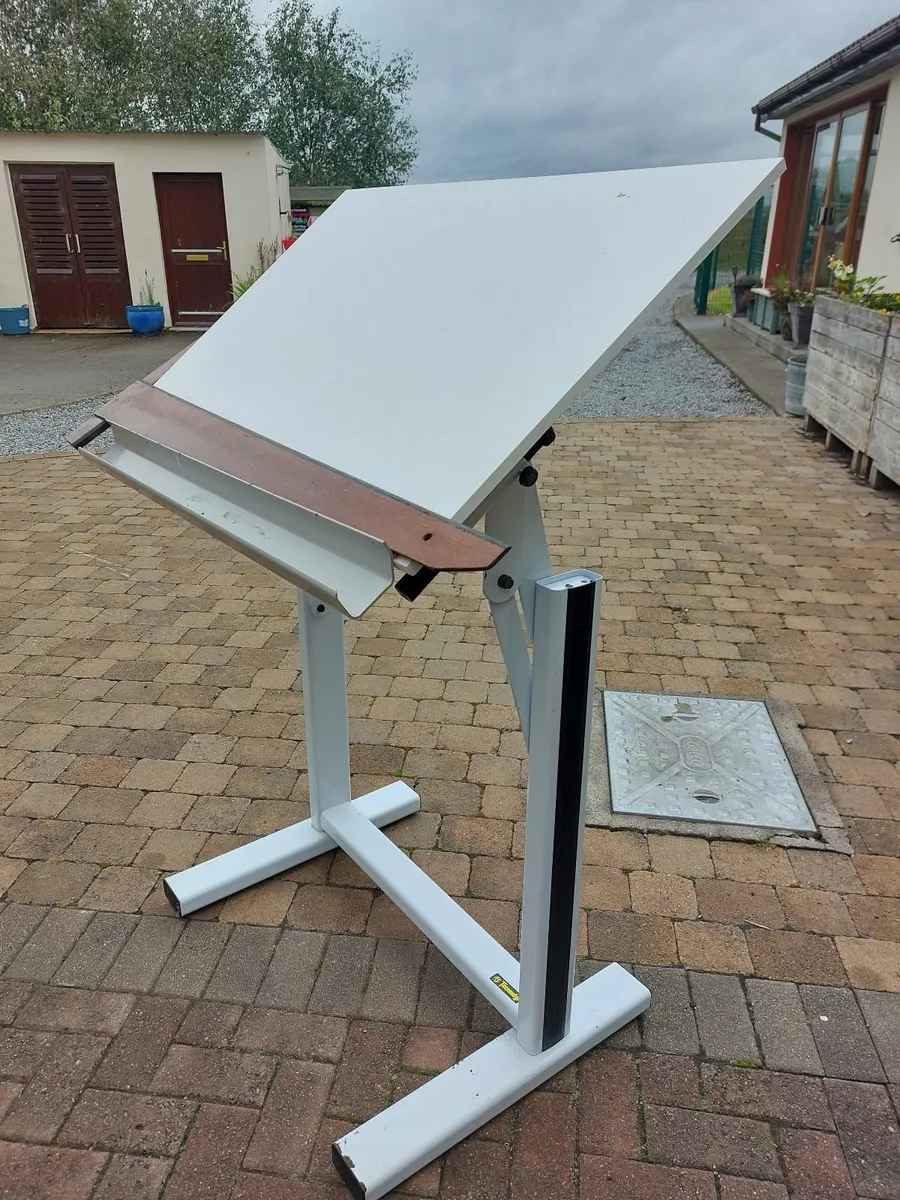 1 X Tecnostyl Draughtman's Drawing Table - Image 2