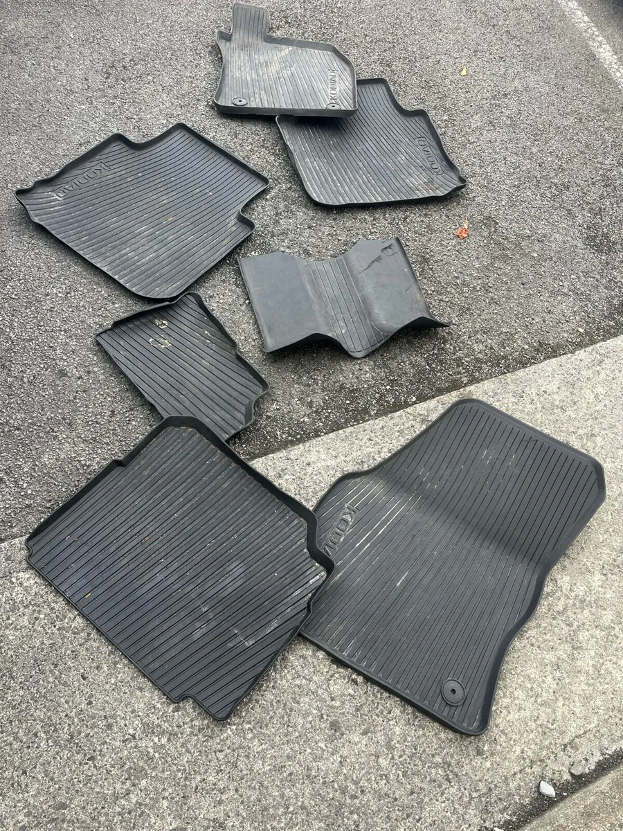 Car mats Skoda kodiaq