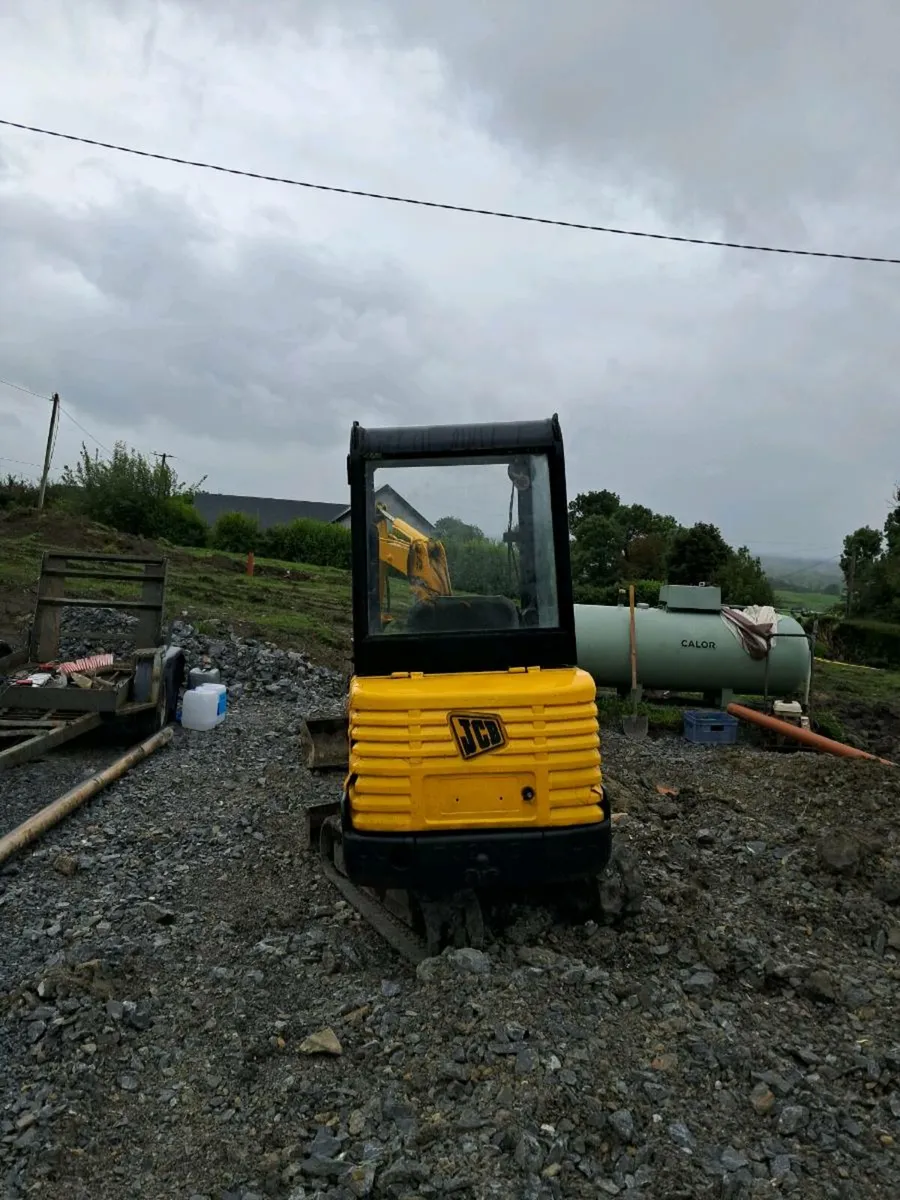 Jcb 801,4 mini digger for sale - Image 2