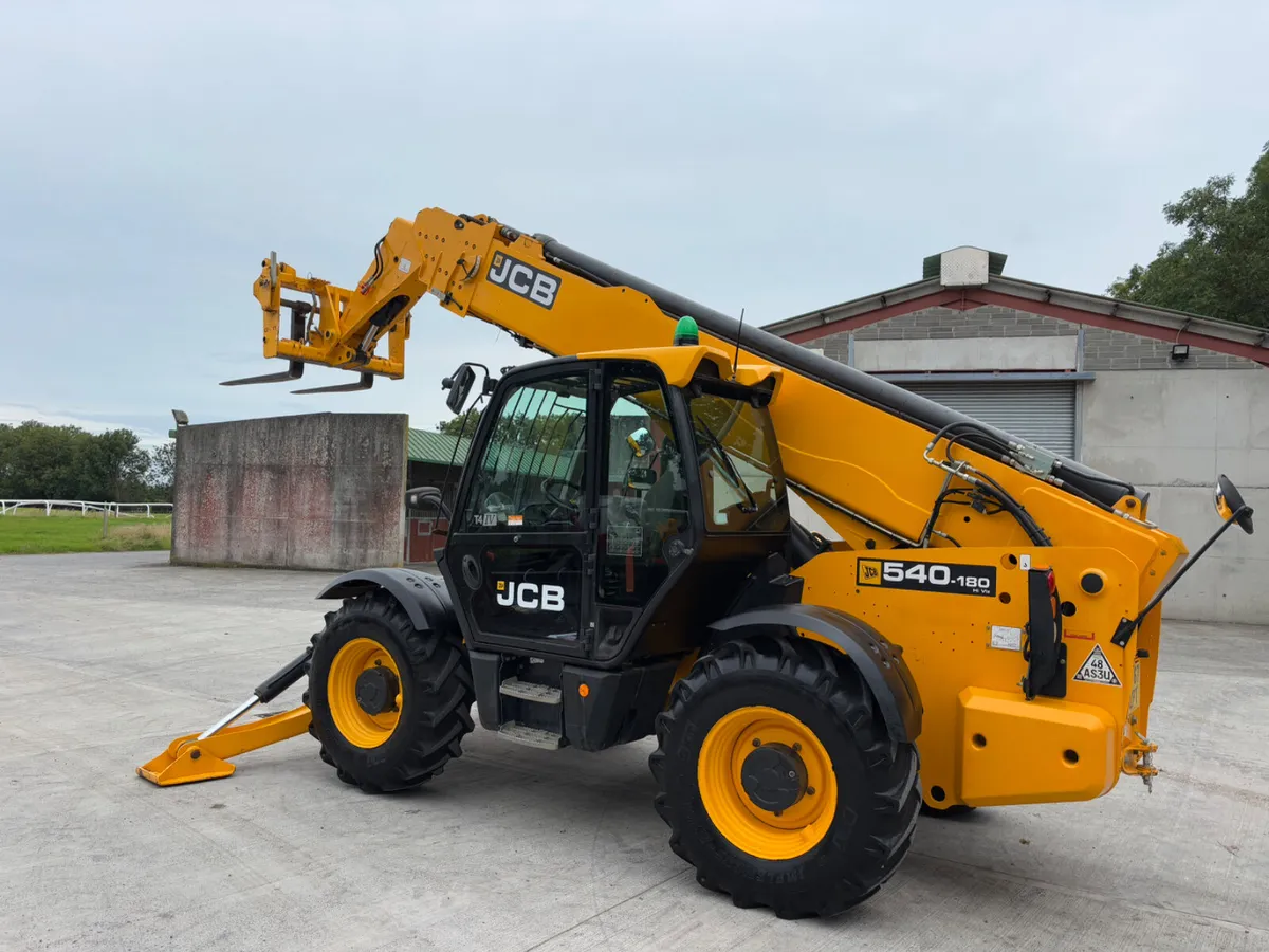 2018 JCB 540-180.    (Joystick) - Image 3