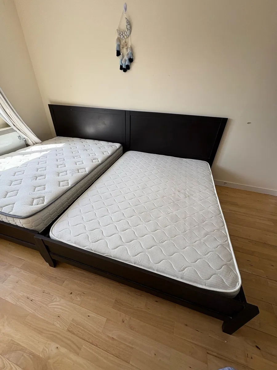 2 double Beds and 2 double mattresses - Image 1