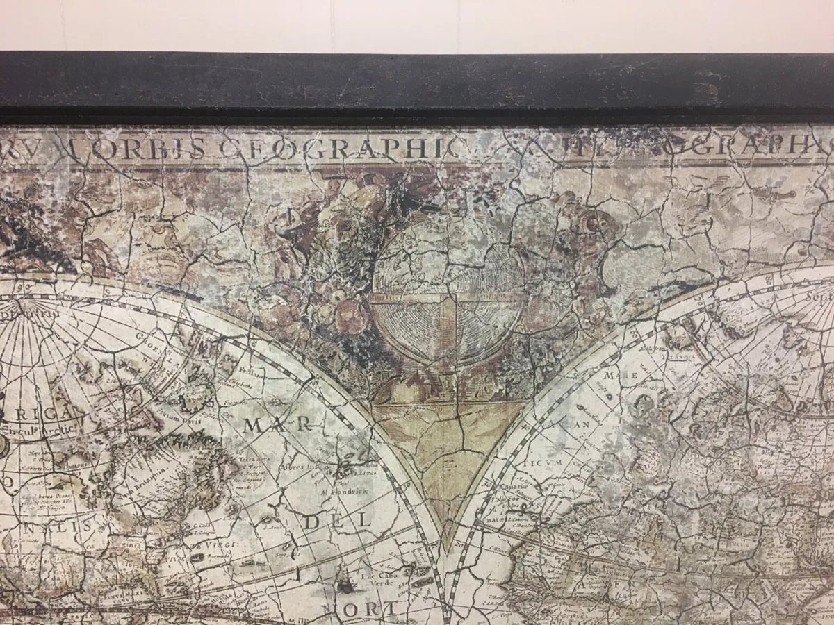 Framed Map of The World - Image 3