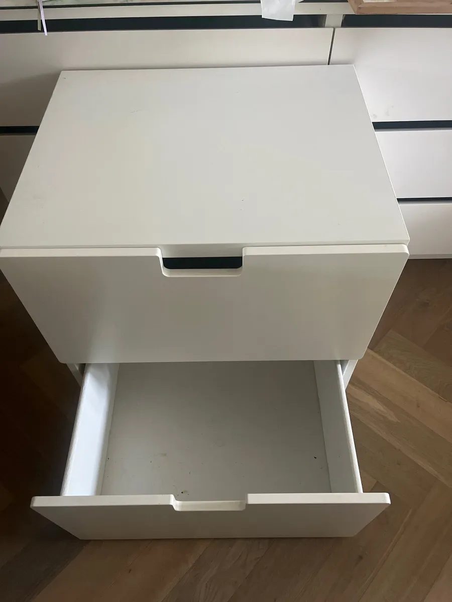Ikea 2 Drawer unit white - Image 4