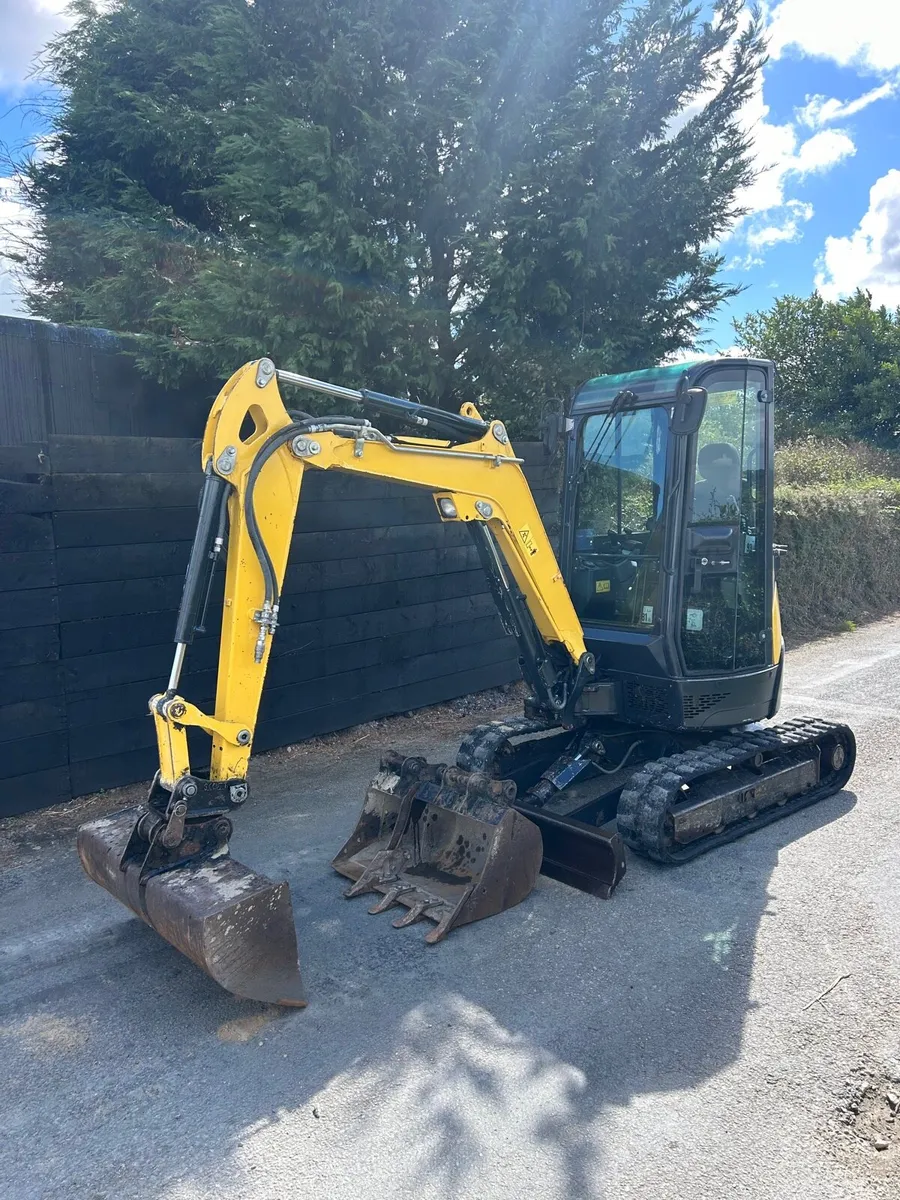 Yanmar vio26 mini digger for sale 2018 - Image 1