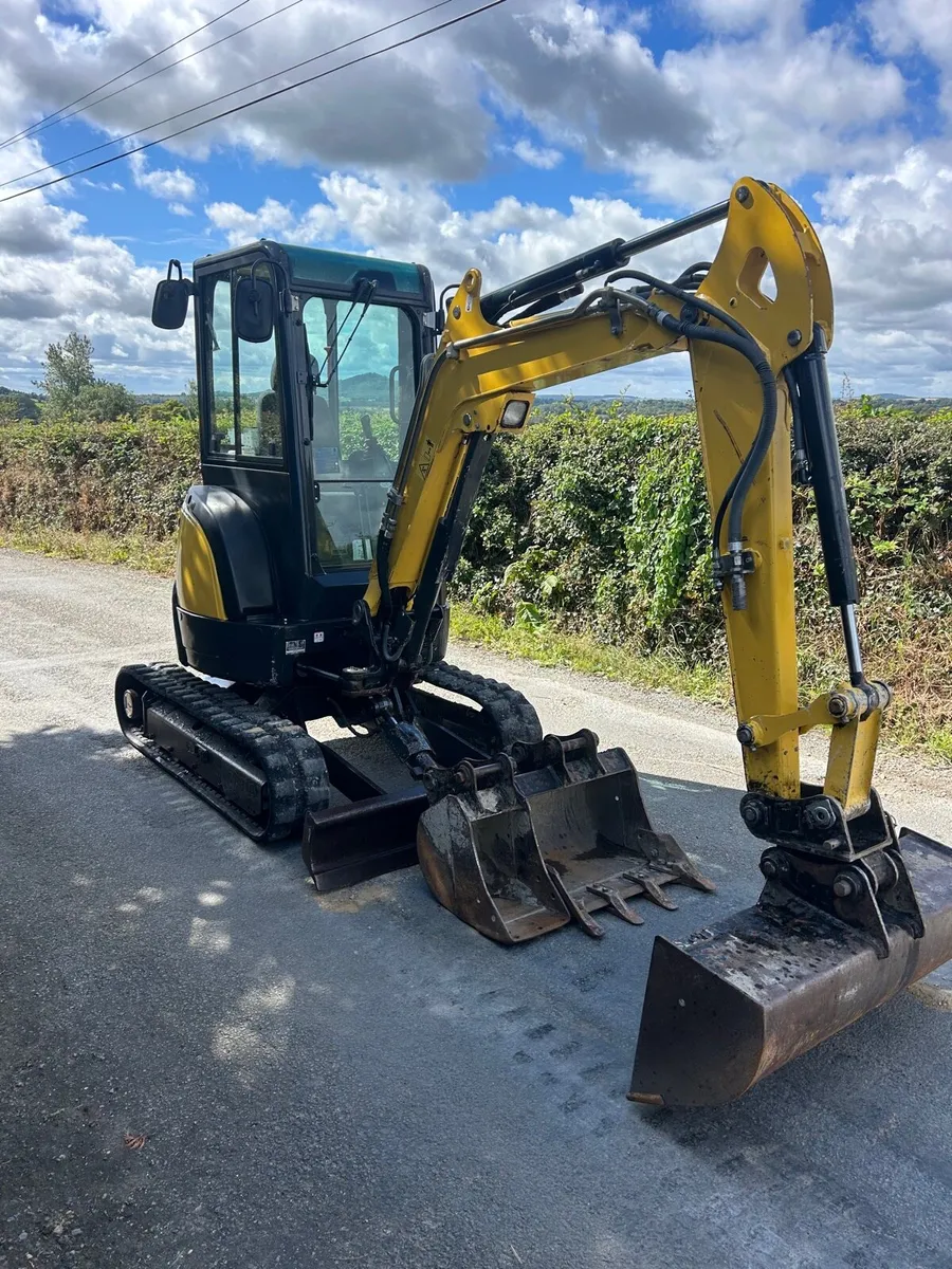 Yanmar vio26 mini digger for sale 2018 - Image 2