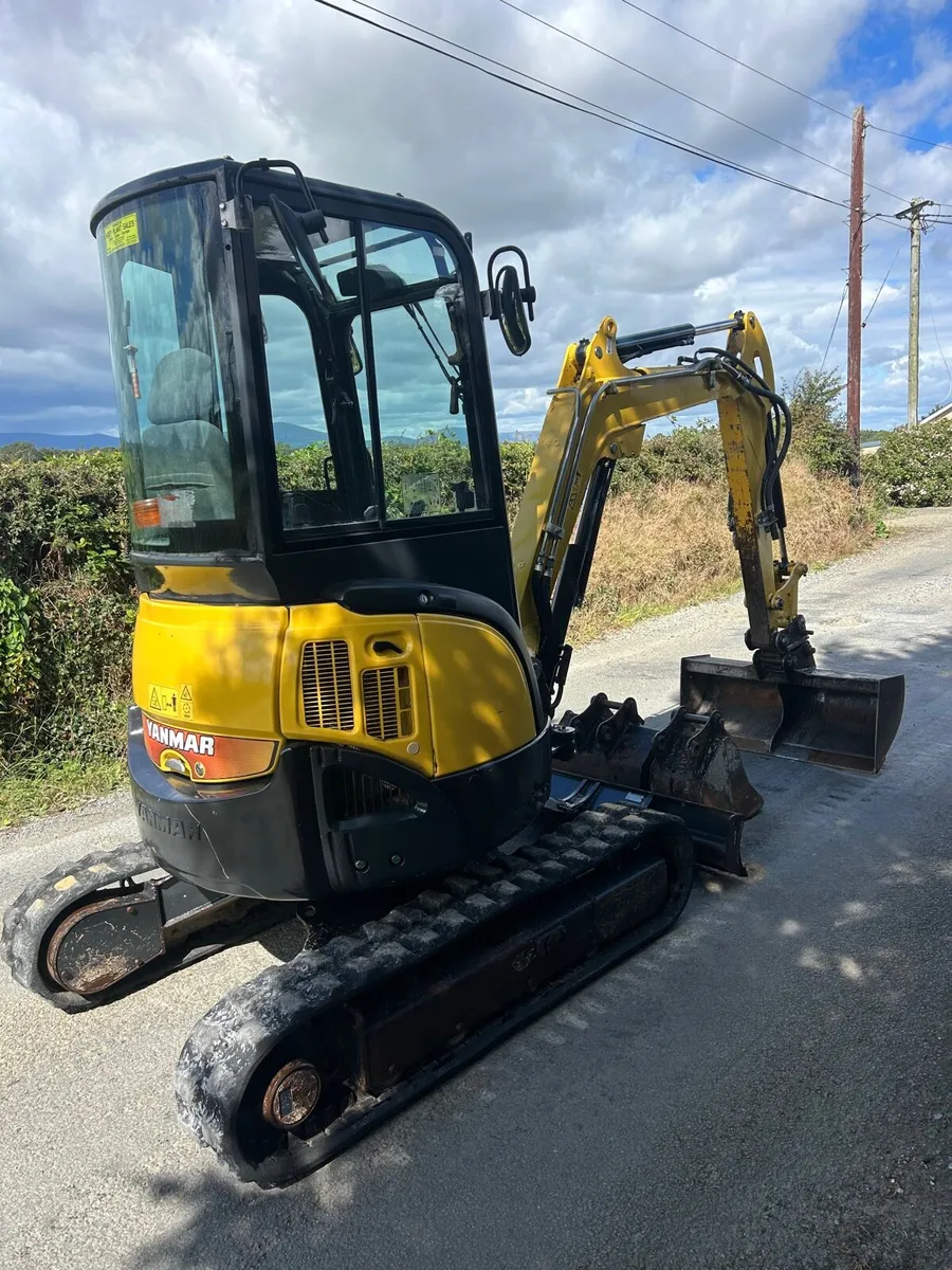 Yanmar vio26 mini digger for sale 2018 - Image 3