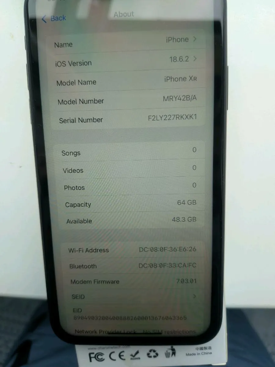 Apple iPhone XR 64GB Unlocked - Image 3