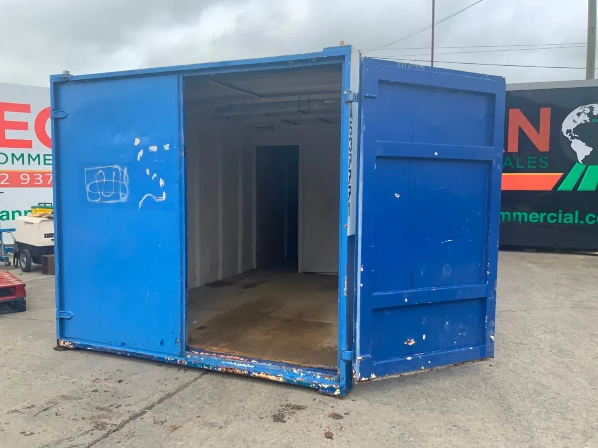 20ft x 9ft SITE STORAGE CONTAINER.......1051t. - Image 2