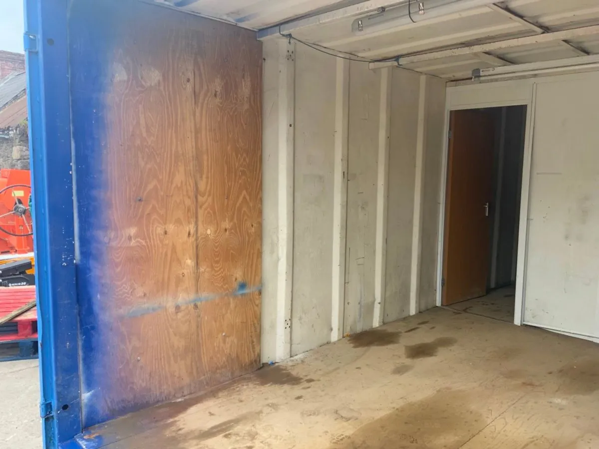 20ft x 9ft SITE STORAGE CONTAINER.......1051t. - Image 3