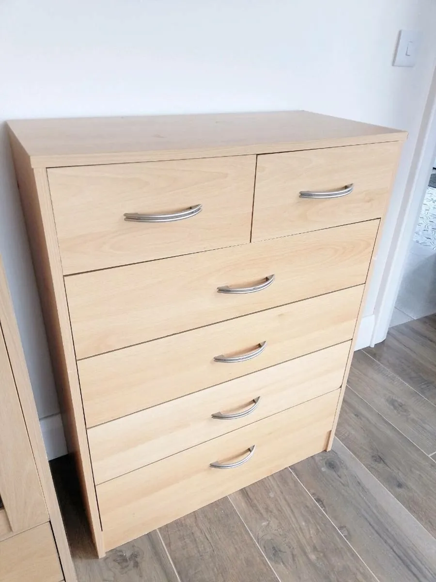 Wardrobe, desk, table, drawers - Image 2