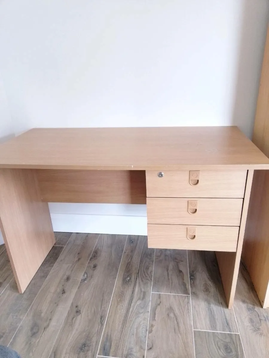 Wardrobe, desk, table, drawers - Image 3