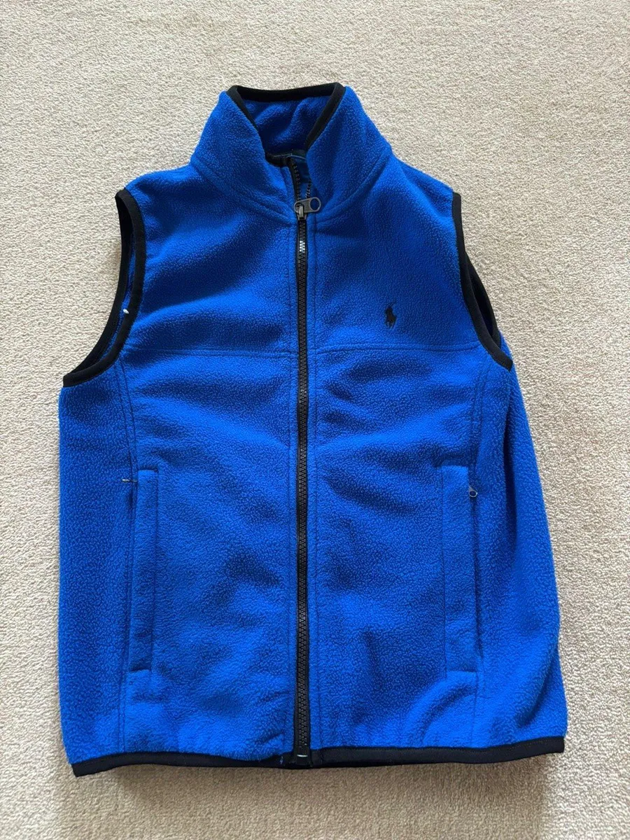 Ralph Lauren fleece Gilet age 6-7 - Image 1