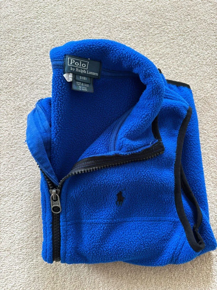 Ralph Lauren fleece Gilet age 6-7 - Image 3