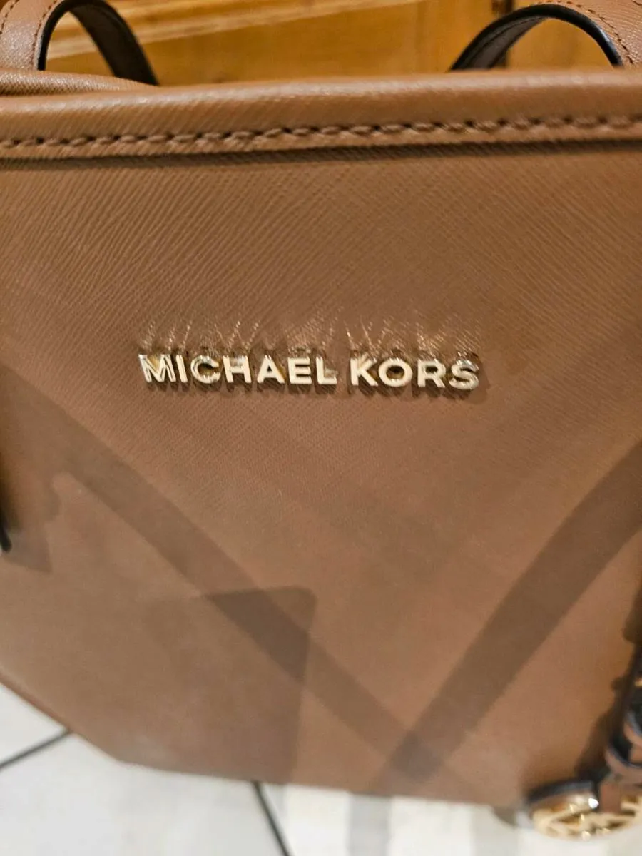 Michael Kors brown leather tote bag 

100% Genuine - Image 3