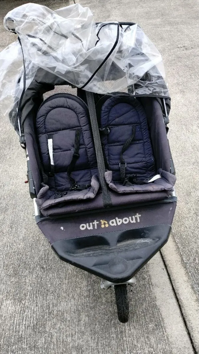 Out n About Nipper Double Stroller - Image 1