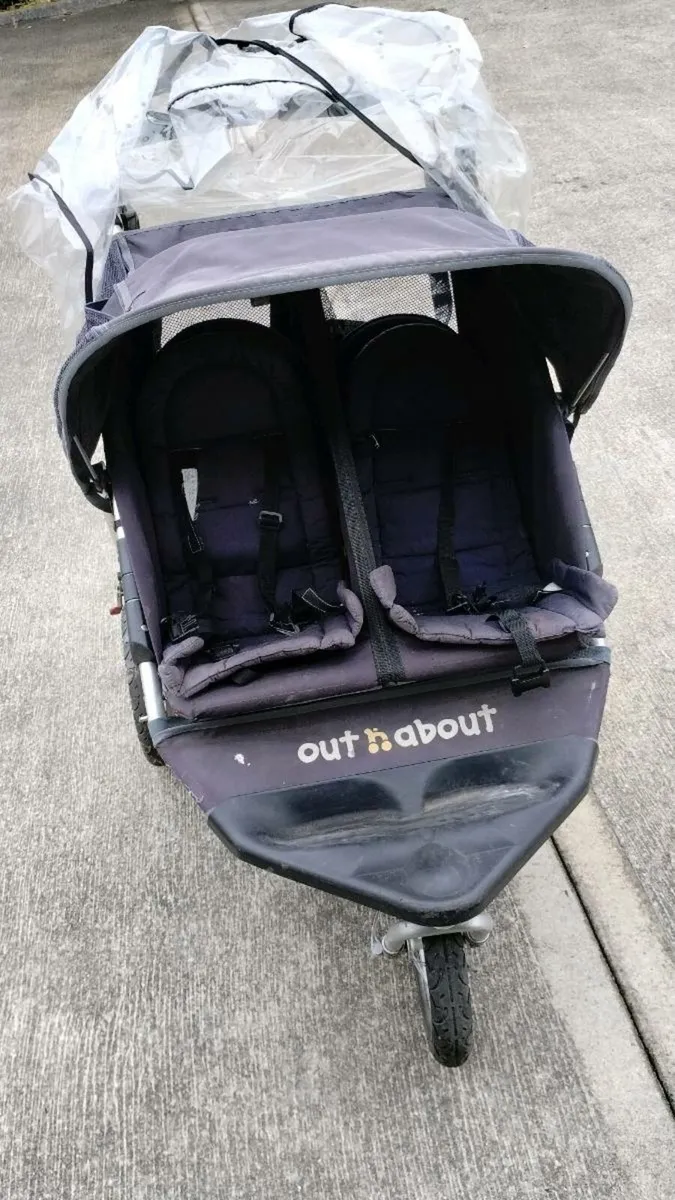 Out n About Nipper Double Stroller - Image 4