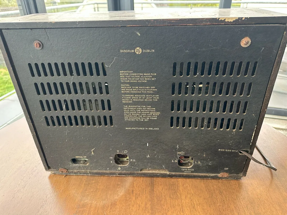 PYE Vintage Radio - Image 4