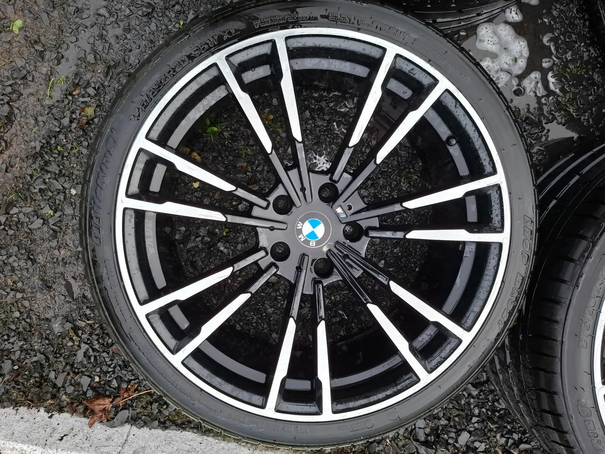 20" Bmw 5 Series F10 Alloys with tyres - Image 2