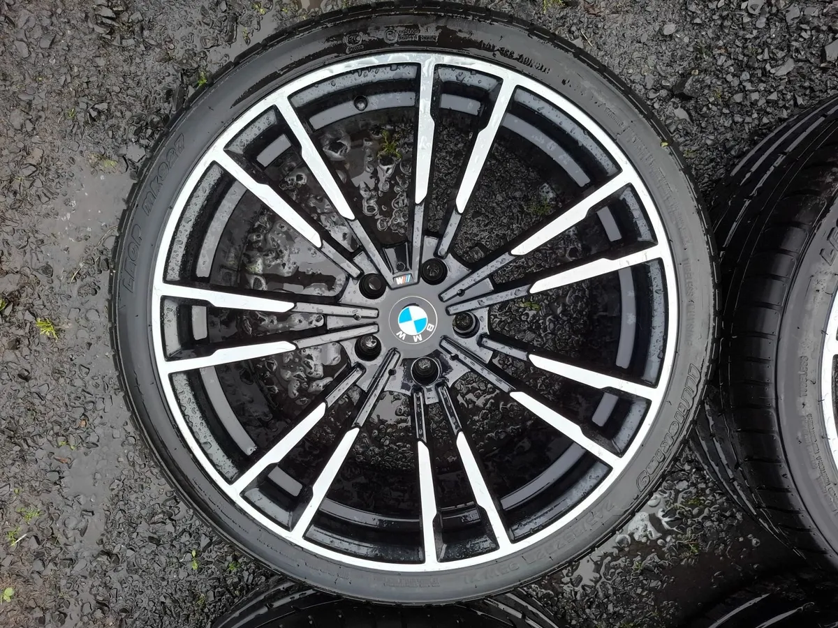 20" Bmw 5 Series F10 Alloys with tyres - Image 3
