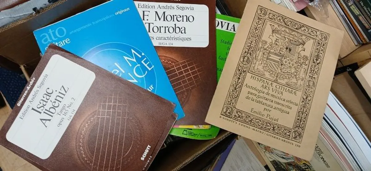 Classical Guitar Music Books - Image 1
