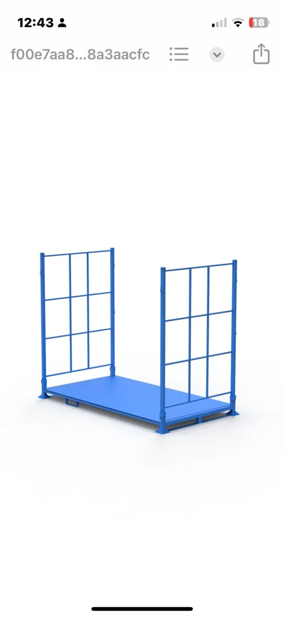 Shipping container unloading cages. - Image 3