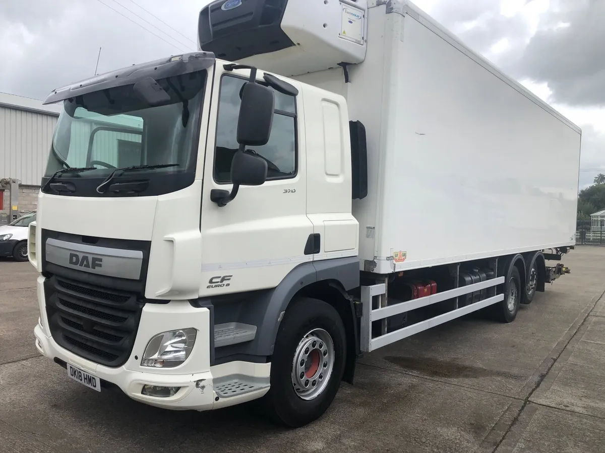 2018 Daf cf 370 sleeper cab 26 Ton fridge - Image 1