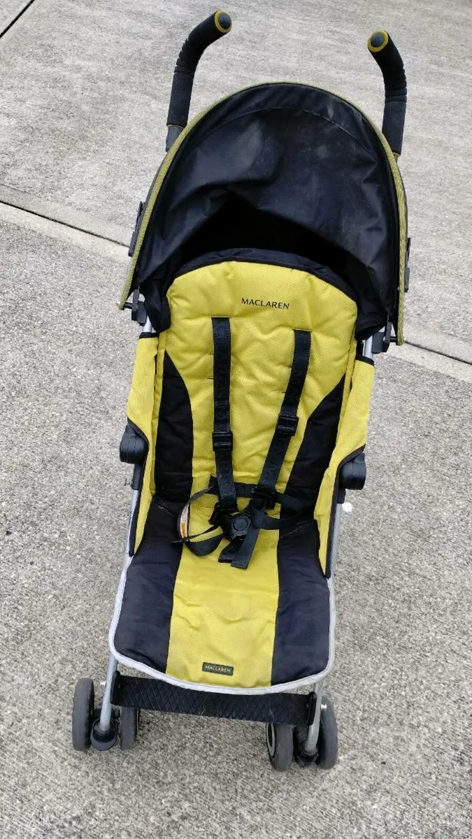 McClaren Folding stroller with Rain Cover