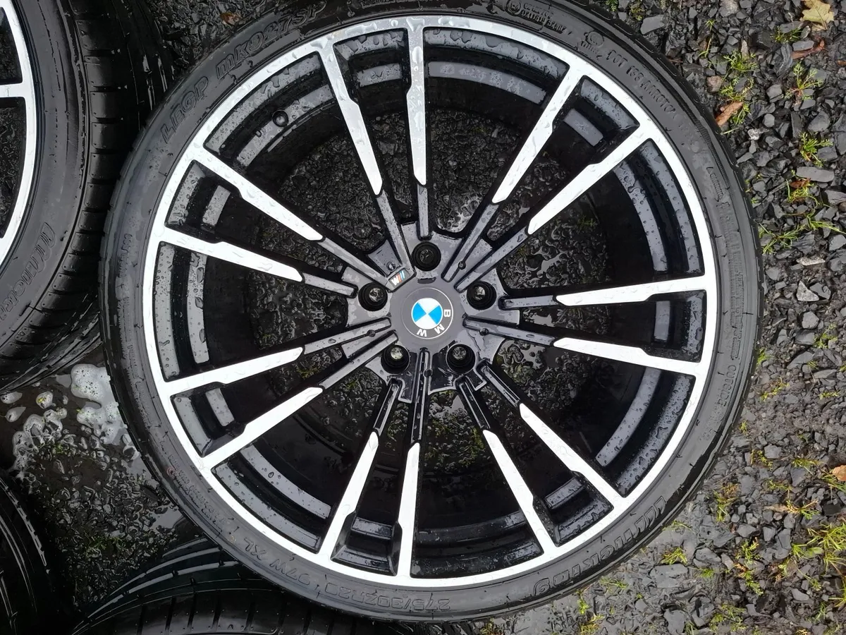 20" Bmw 5 Series F10 Alloys with tyres - Image 1