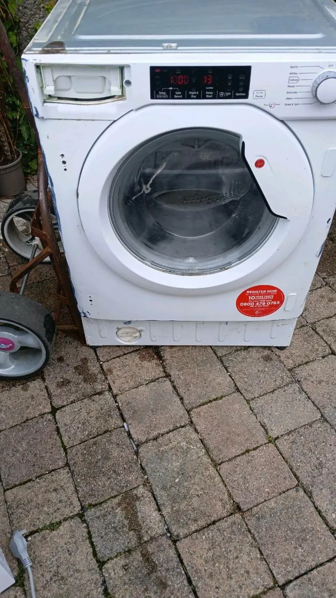 Candy washing machine   for out house garage