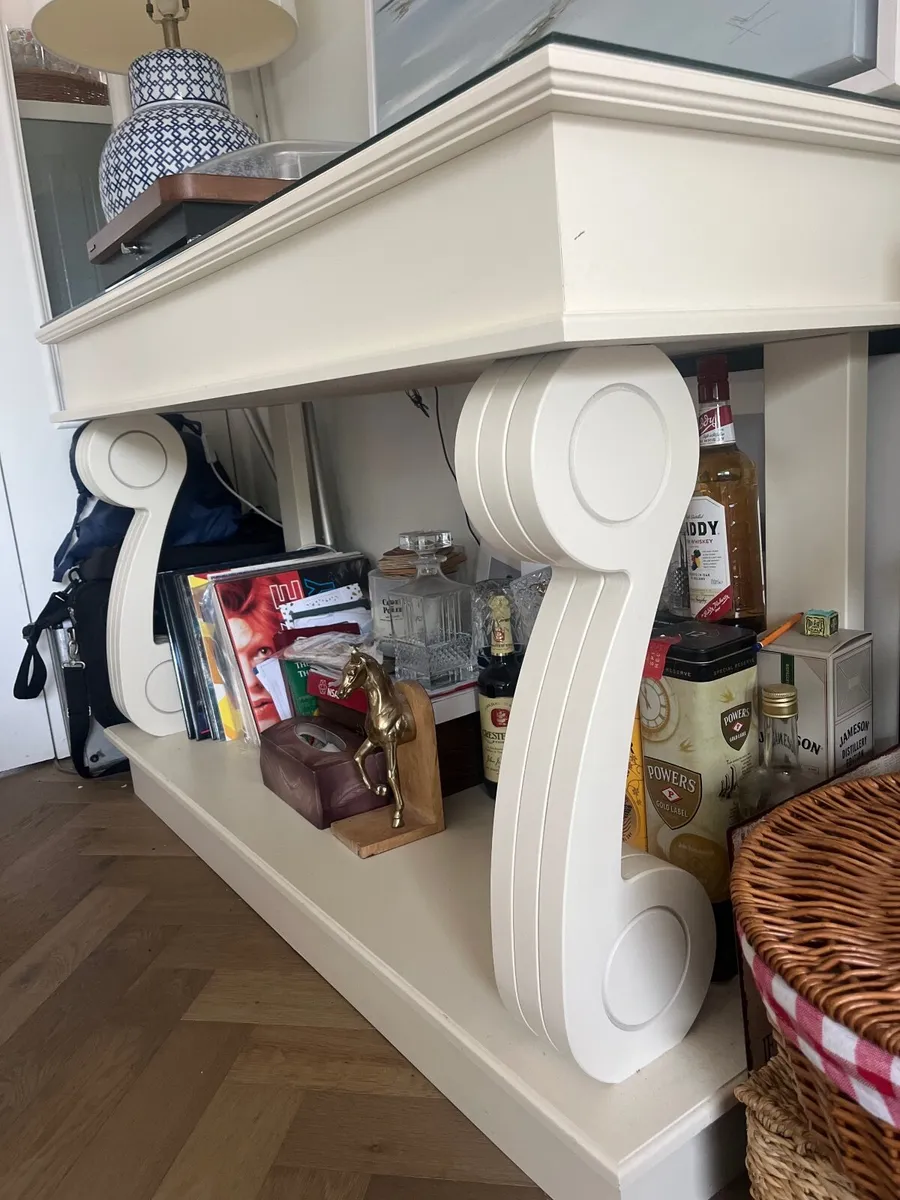 Handmade solid wood Console table - Image 3