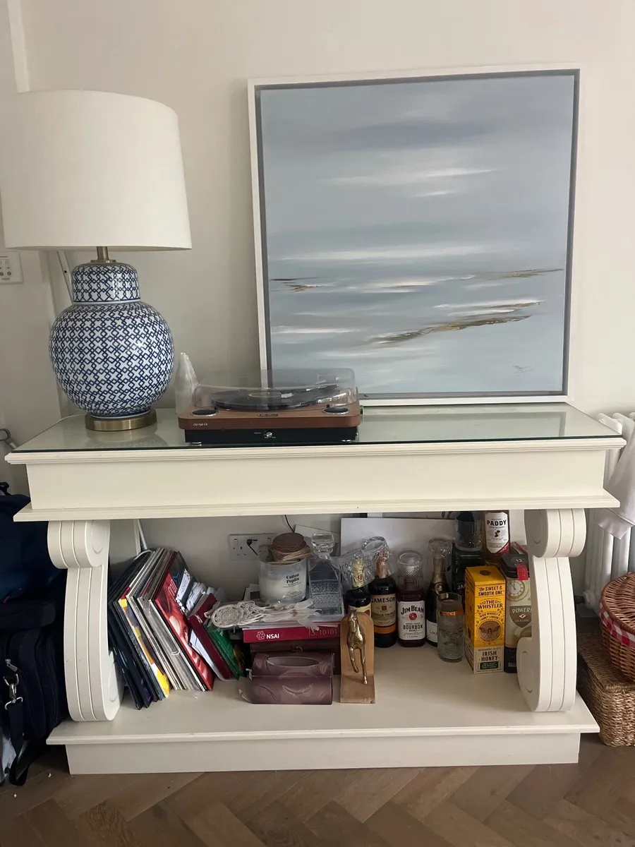 Handmade solid wood Console table - Image 1