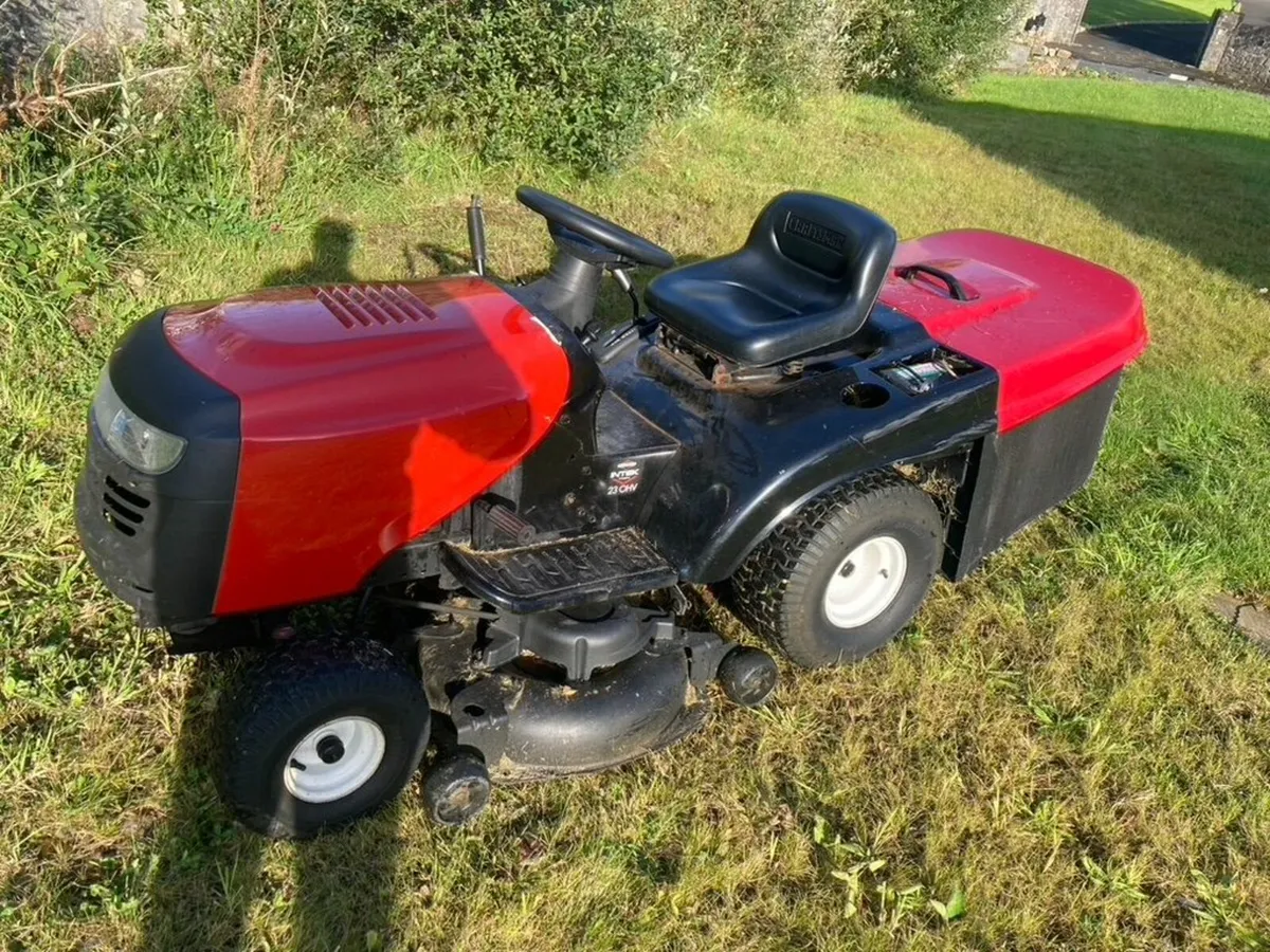 Craftsman 23HP Drive-on Mower - Image 4