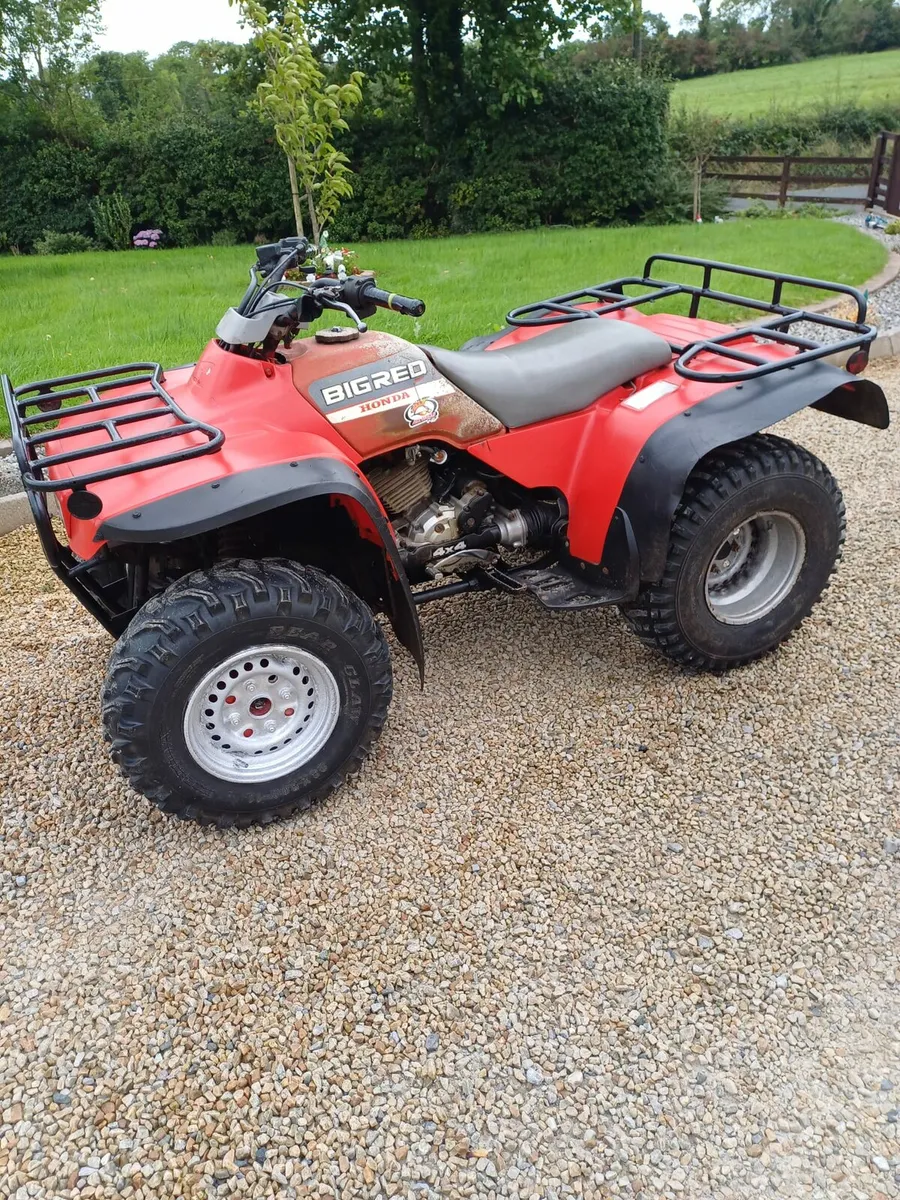 honda 300  big red 4x4 - Image 1